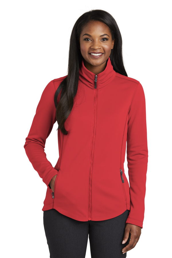 Port Authority Embroidered Women's Collective Smooth Fleece Jacket