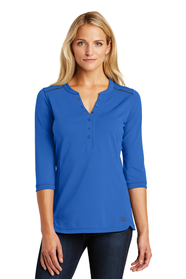 OGIO Embroidered Women's Fuse Henley