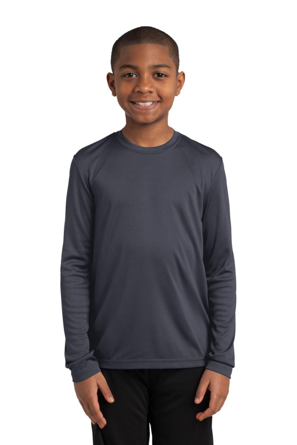 Sport-Tek Embroidered  Youth Long Sleeve Competitor Tee