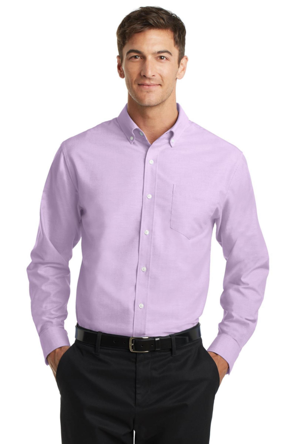 Port Authority Embroidered Men's SuperPro Oxford Shirt