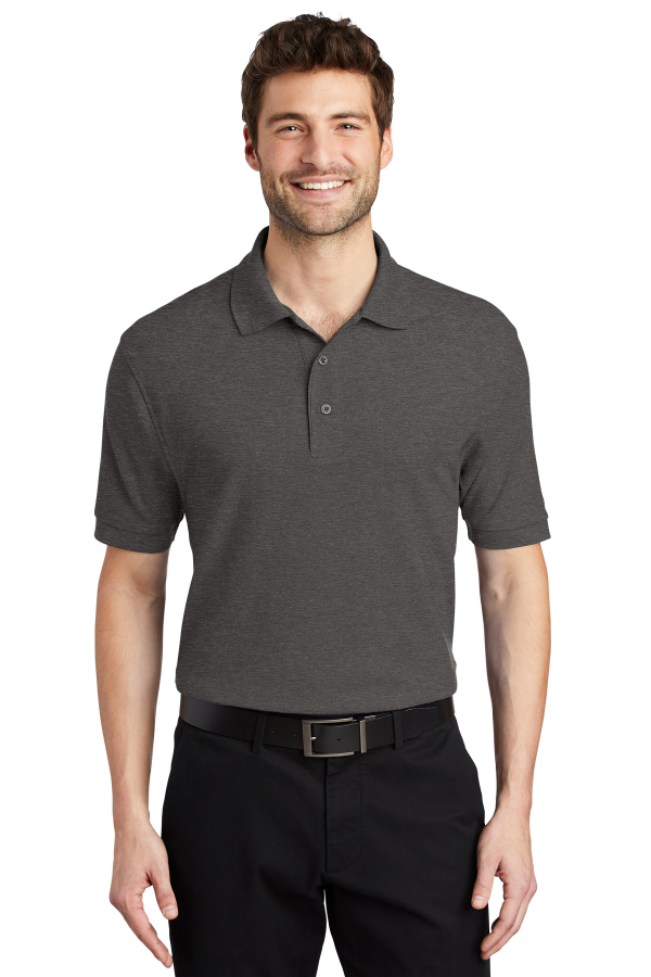Port Authority Embroidered Men's Silk Touch Pique Polo