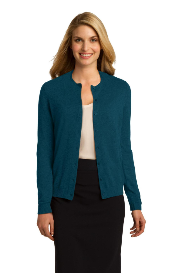Port Authority Embroidered Women's Cardigan