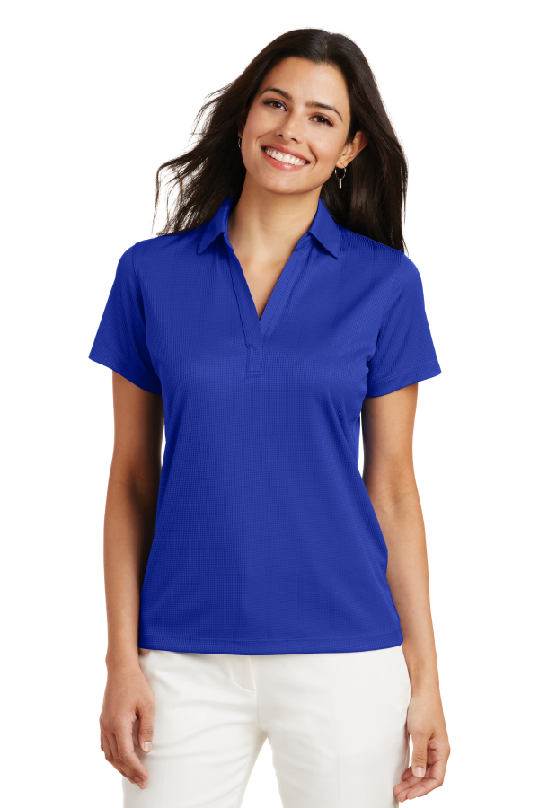Port Authority Embroidered Women's Performance Fine Jacquard Polo