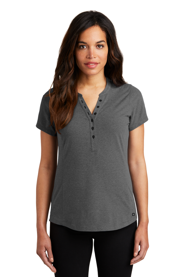 OGIO Embroidered Women's Tread Henley