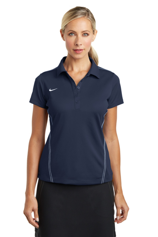 Nike Golf Embroidered Women's Dri-FIT Sport Swoosh Pique Polo