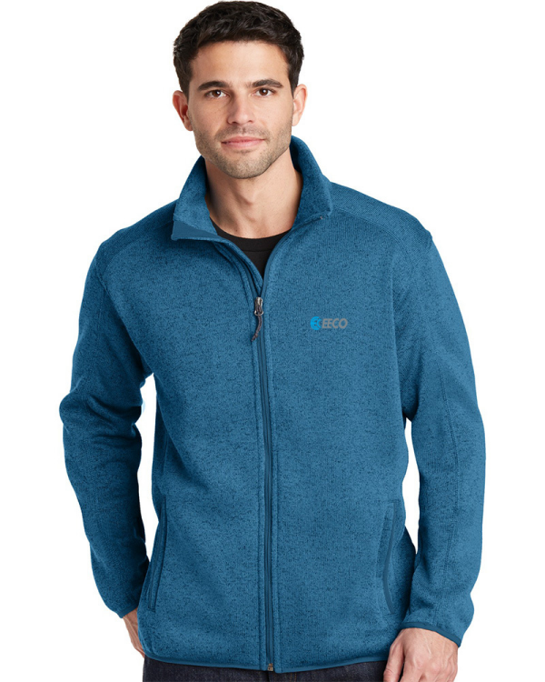 Port Authority Embroidered Men's Sweater Fleece Jacket | Outerwear ...