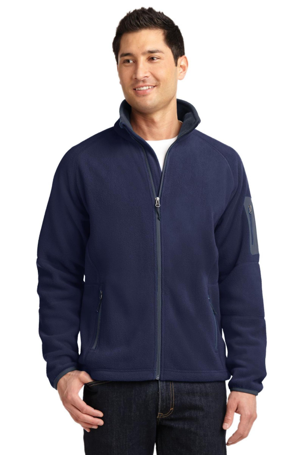 Port Authority Embroidered Men's Enhanced Value Fleece Full-Zip Jacket