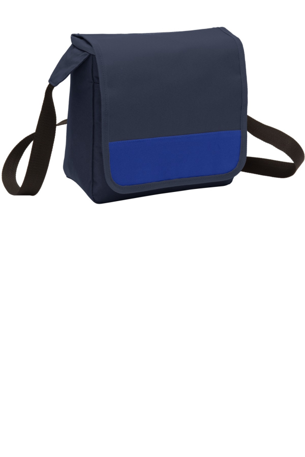 Port Authority Embroidered Lunch Cooler Messenger