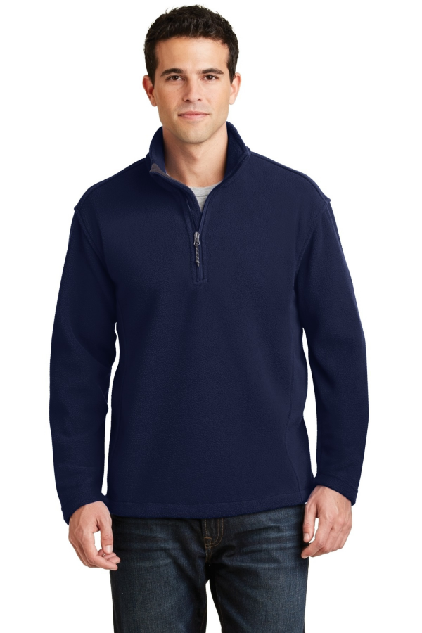 Port Authority Embroidered Men's Value Fleece 1/4-Zip Pullover