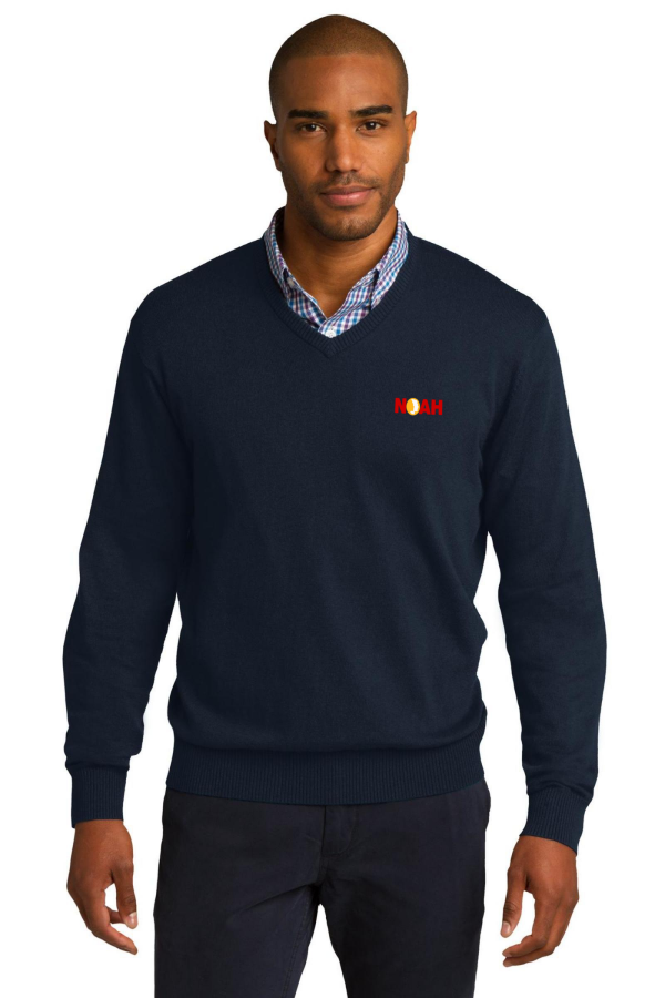 Port Authority Embroidered Men's V-Neck Sweater